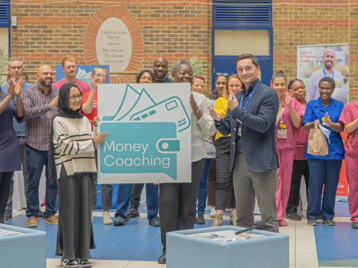 Image of the launch of the Money Coaching service